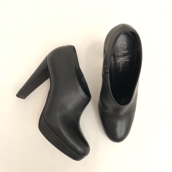 SOLD Cole Haan Leather Stilettos in Black EUC 6.5 - Picture 7 of 7
